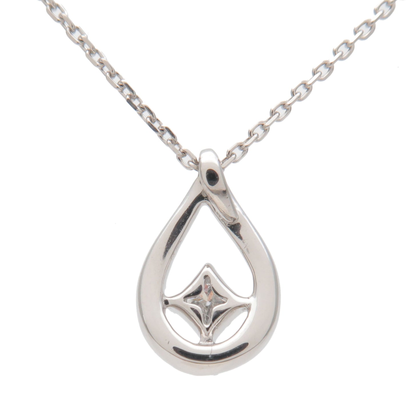 4C  Diamond Necklace PT850 Platinum