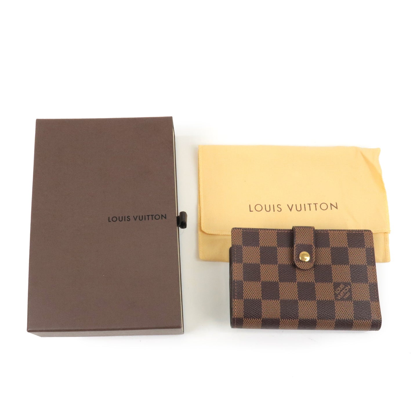 Louis Vuitton Damier Portefeuille Viennois Bi-Fold Wallet N61674