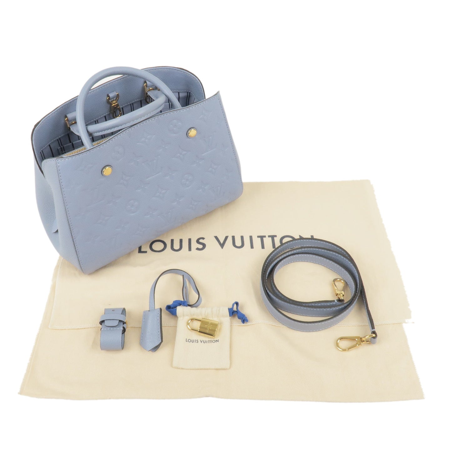 Louis Vuitton Monogram Empreinte Montaigne BB 2Way Bag M41050
