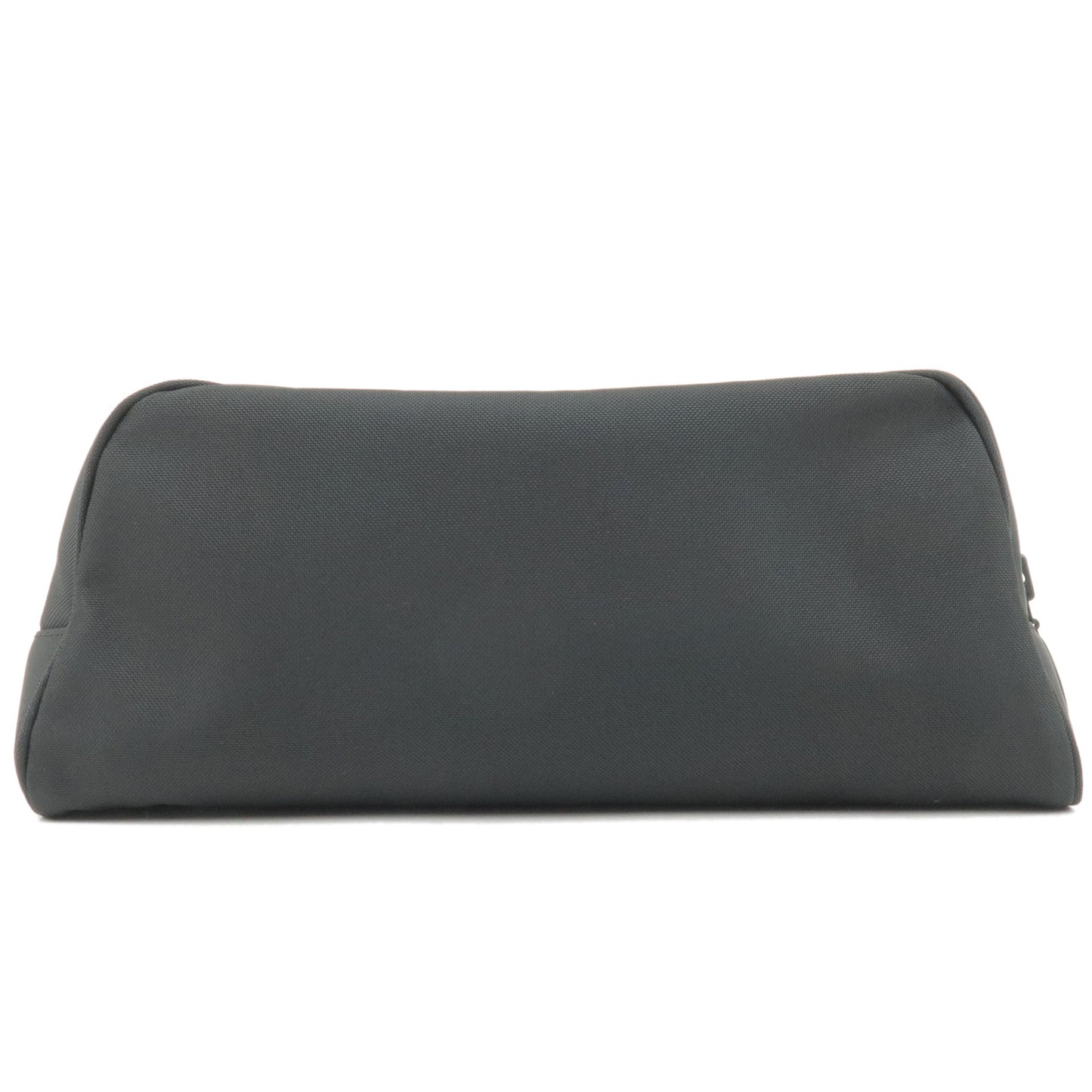 CHANEL Sports Line Nylon Canvas Rubber Second Bag Clutch Bag Black