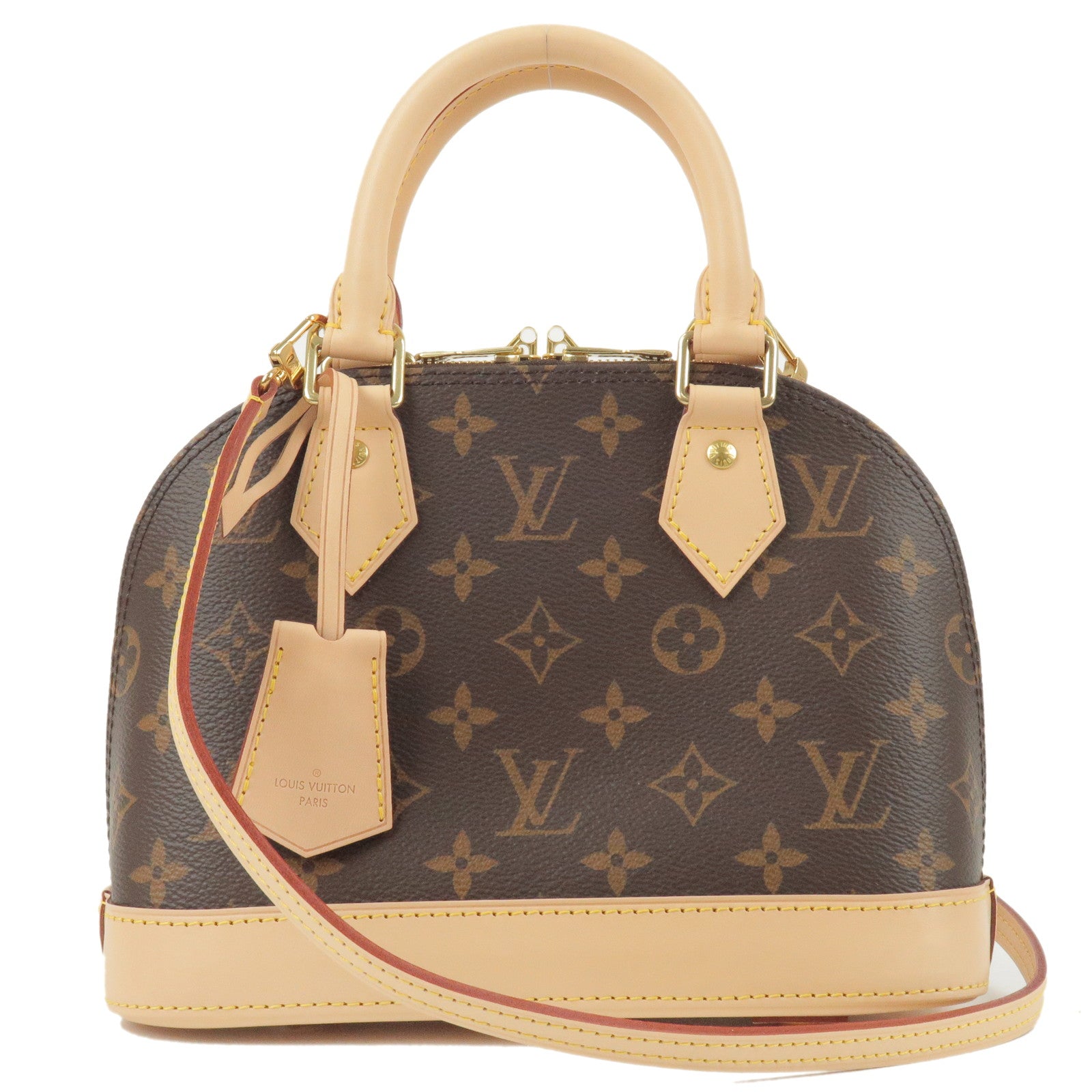 Louis-Vuitton-Monogram-Alma-BB-2Way-Bag-Shoulder-Bag-M53152