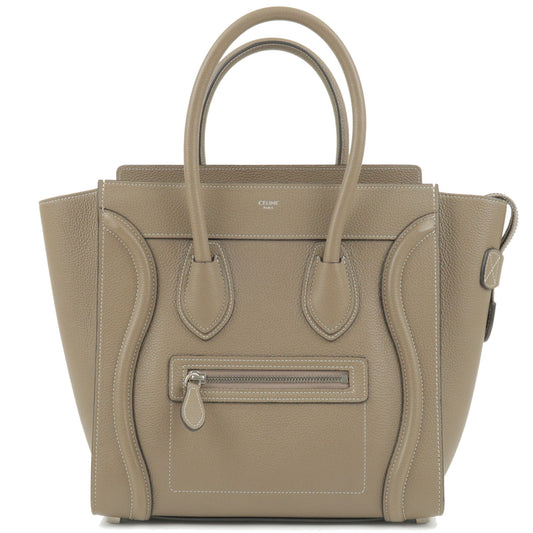 CELINE-Luggage-Micro-Shopper-Leather-Hand-Bag-Souris-167793