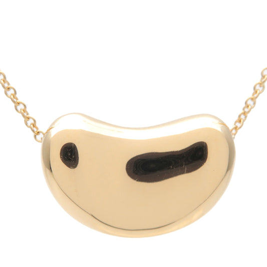 Tiffany&Co.-Bean-Necklace-Medium-K18YG-750YG-Yellow-Gold