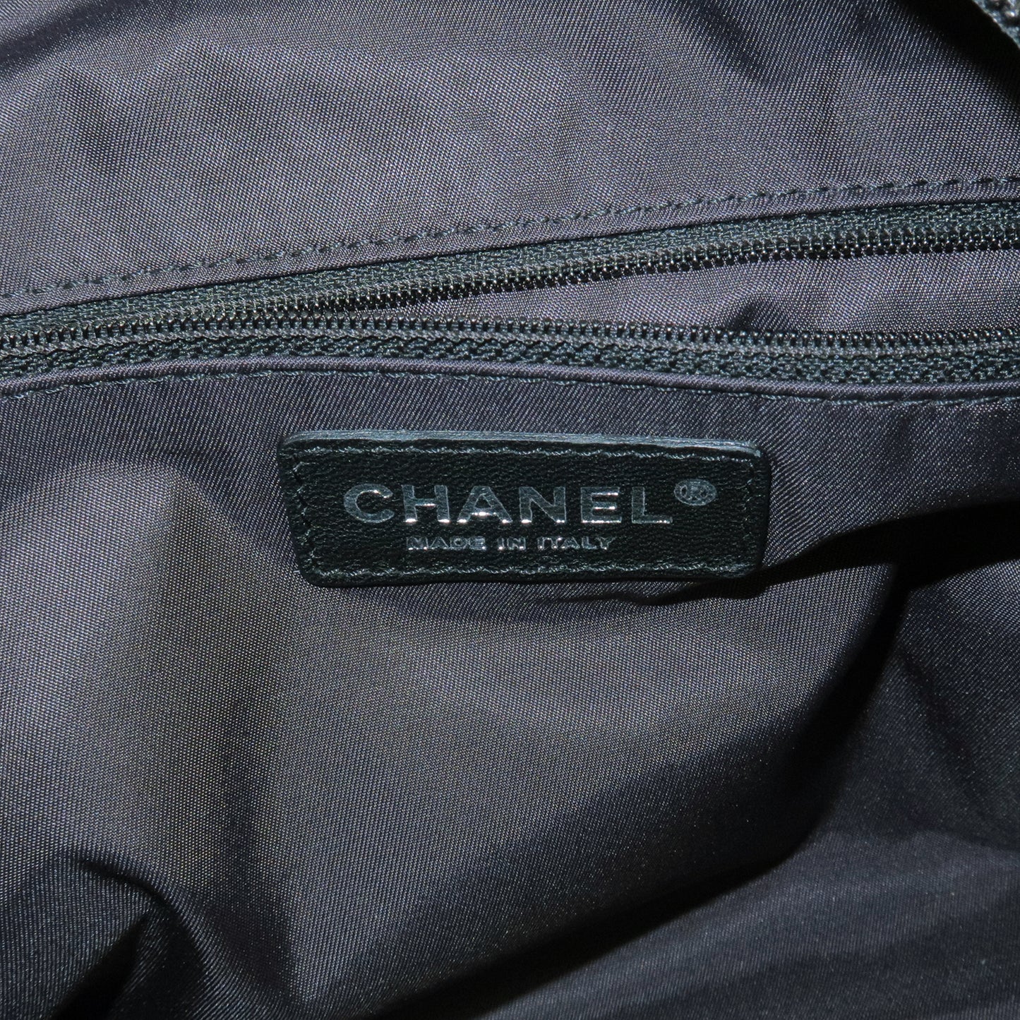CHANEL Paris Biarritz Tote Bag GM Coated Canvas Leather A34210