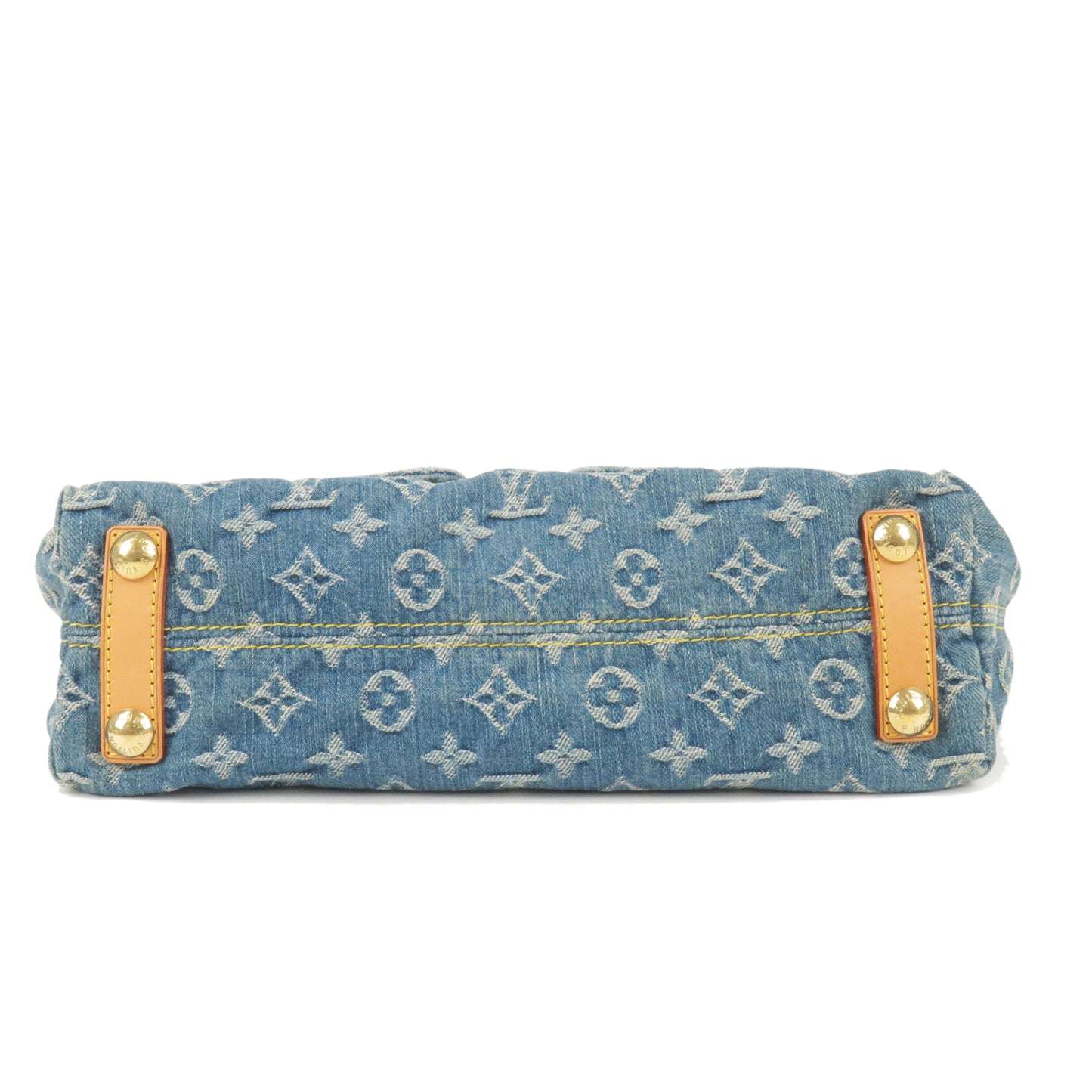 Handbag Louis Vuitton Blue in Denim - Jeans - 28941429