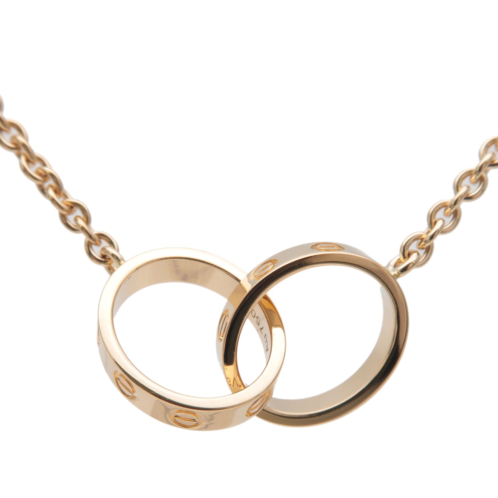 Cartier-Baby-Love-Necklace-K18-750YG-Yellow-Gold