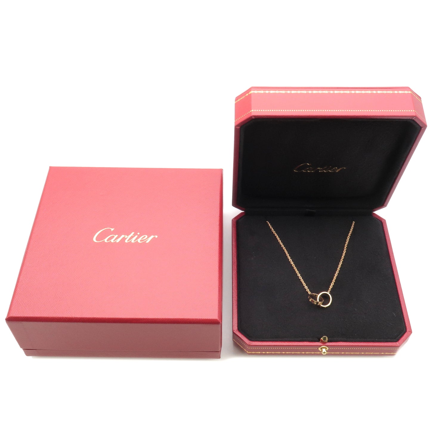 Cartier Baby Love Necklace K18 750YG Yellow Gold