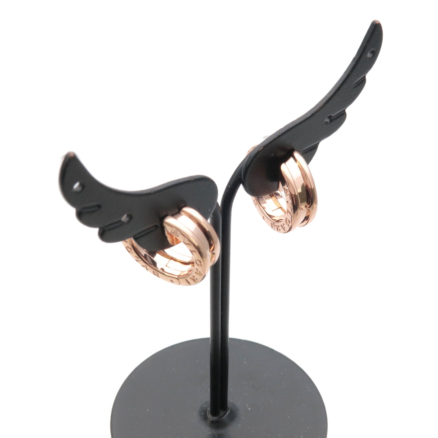 BVLGARI B-zero1 Earrings K18PG 750 Rose Gold