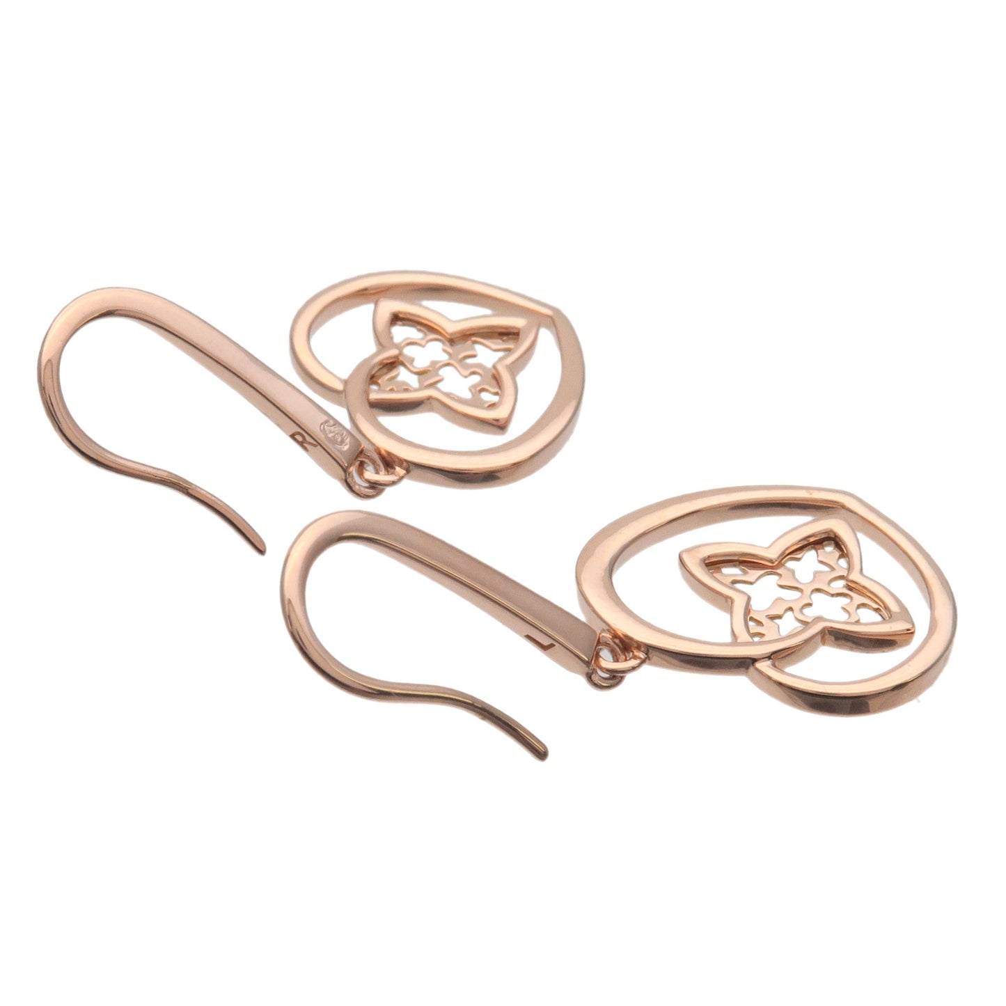 Louis-Vuitton-Boucle-doreille-Coeur-Earrings-K18-Rose-Gold-Q96121
