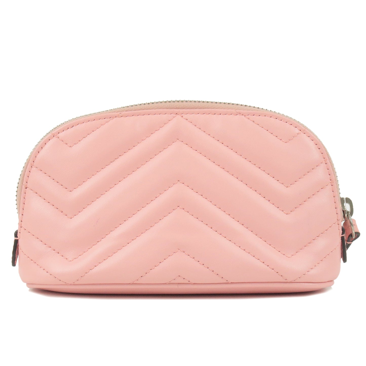 GUCCI GG Marmont Leather Cosmetic Pouch Pink 625544
