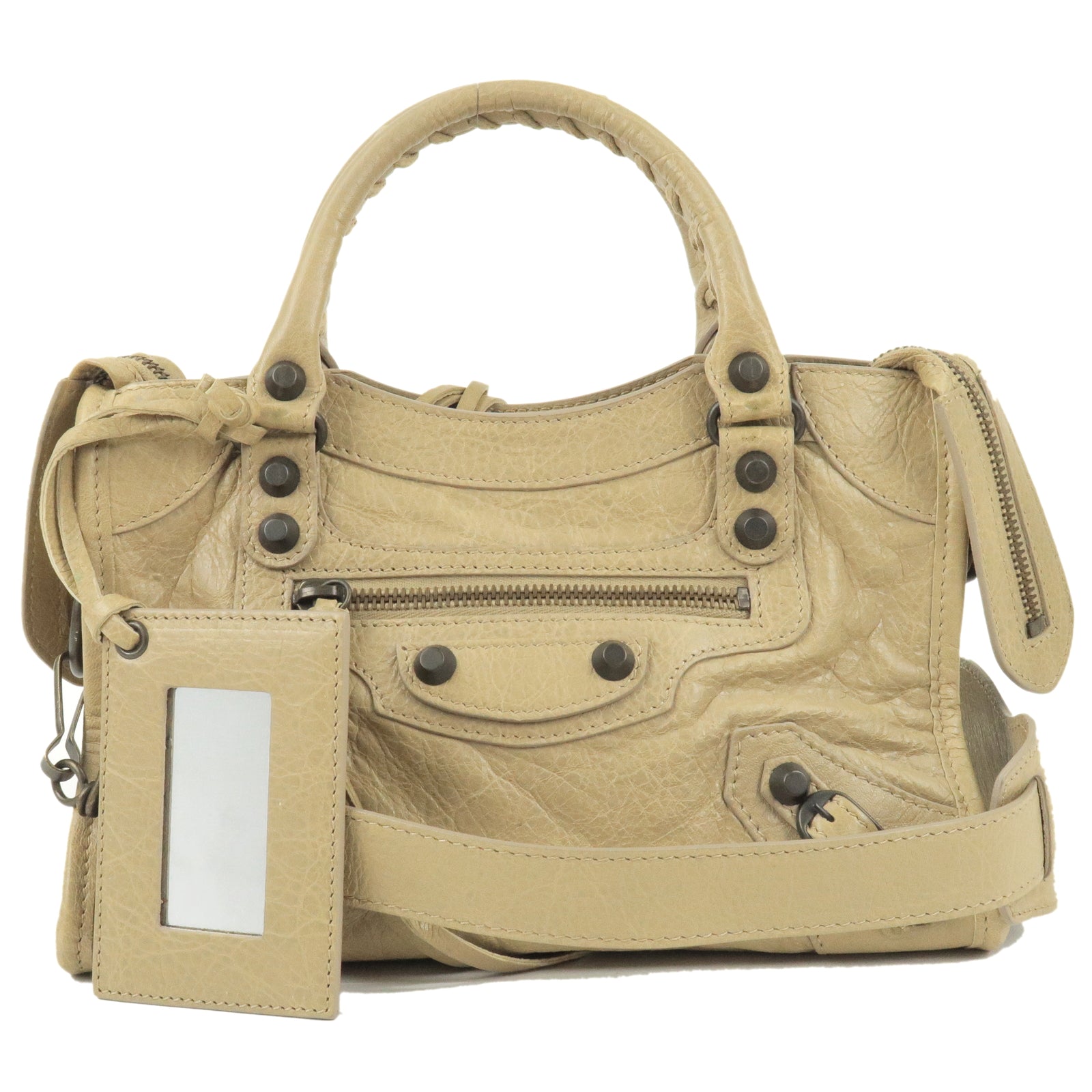 yuzefi embossed shoulder bags - ep_vintage luxury Store - 2Way