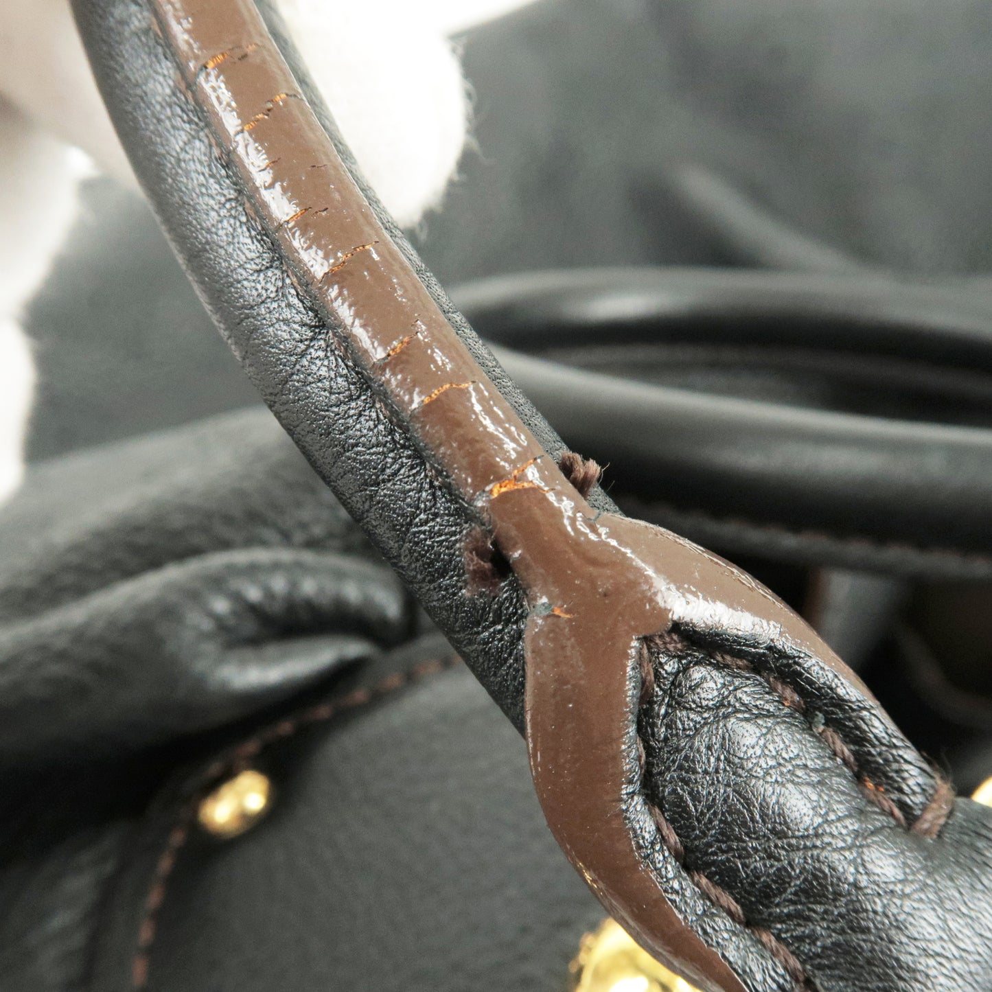 Louis Vuitton Monogram Mahina Neo L 2Way Shoulder Bag Noir M94282