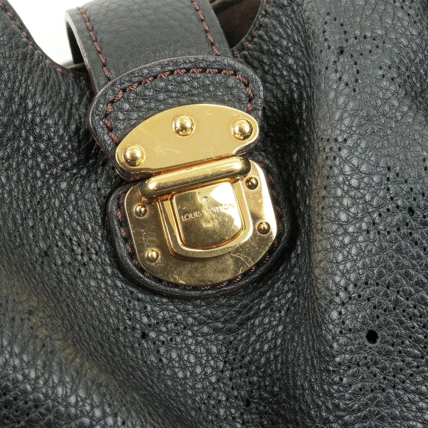 Louis Vuitton NEO L M94282 Noir Mahina Leather - Used Authentic Bag -  9brandname
