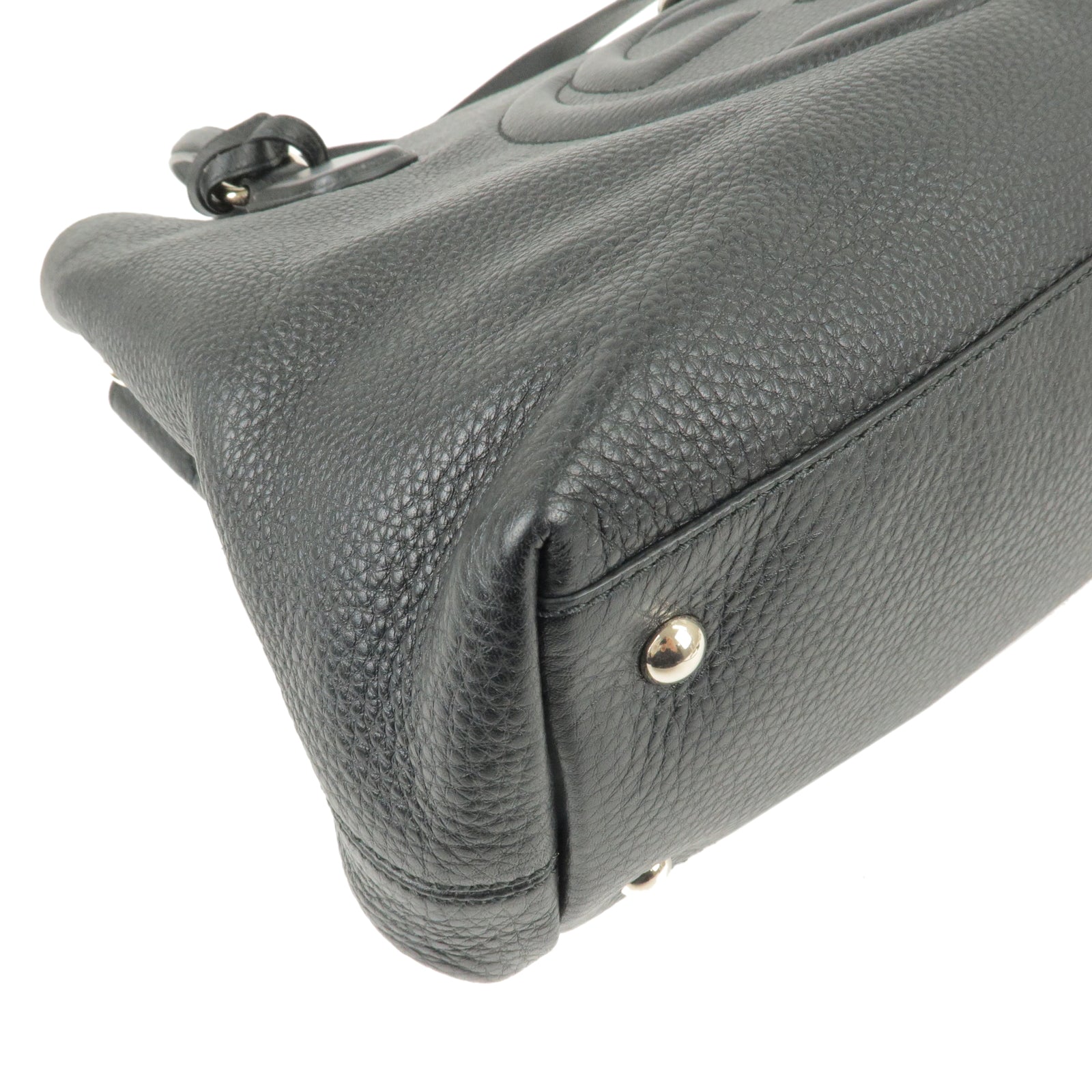 GUCCI-SOHO-Leather-2-Way-Shoulder-Bag-Tote-Bag-Black-308363 – dct