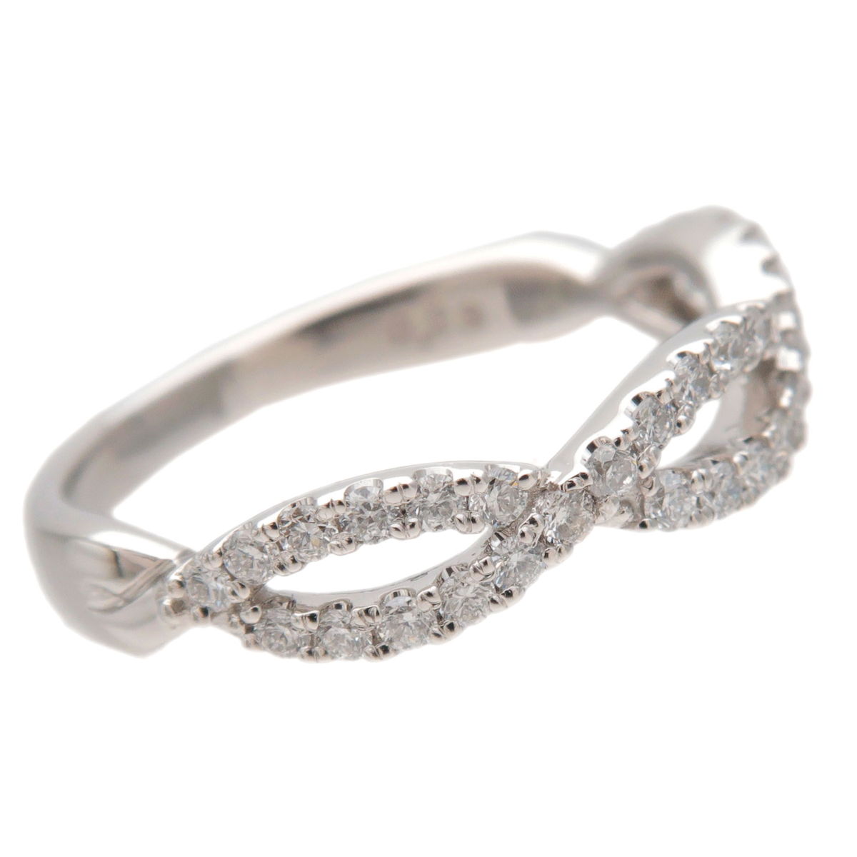 VENDOME AOYAMA Diamond Ring 0.23ct PT950 US3.5-4 HK7.5 EU46