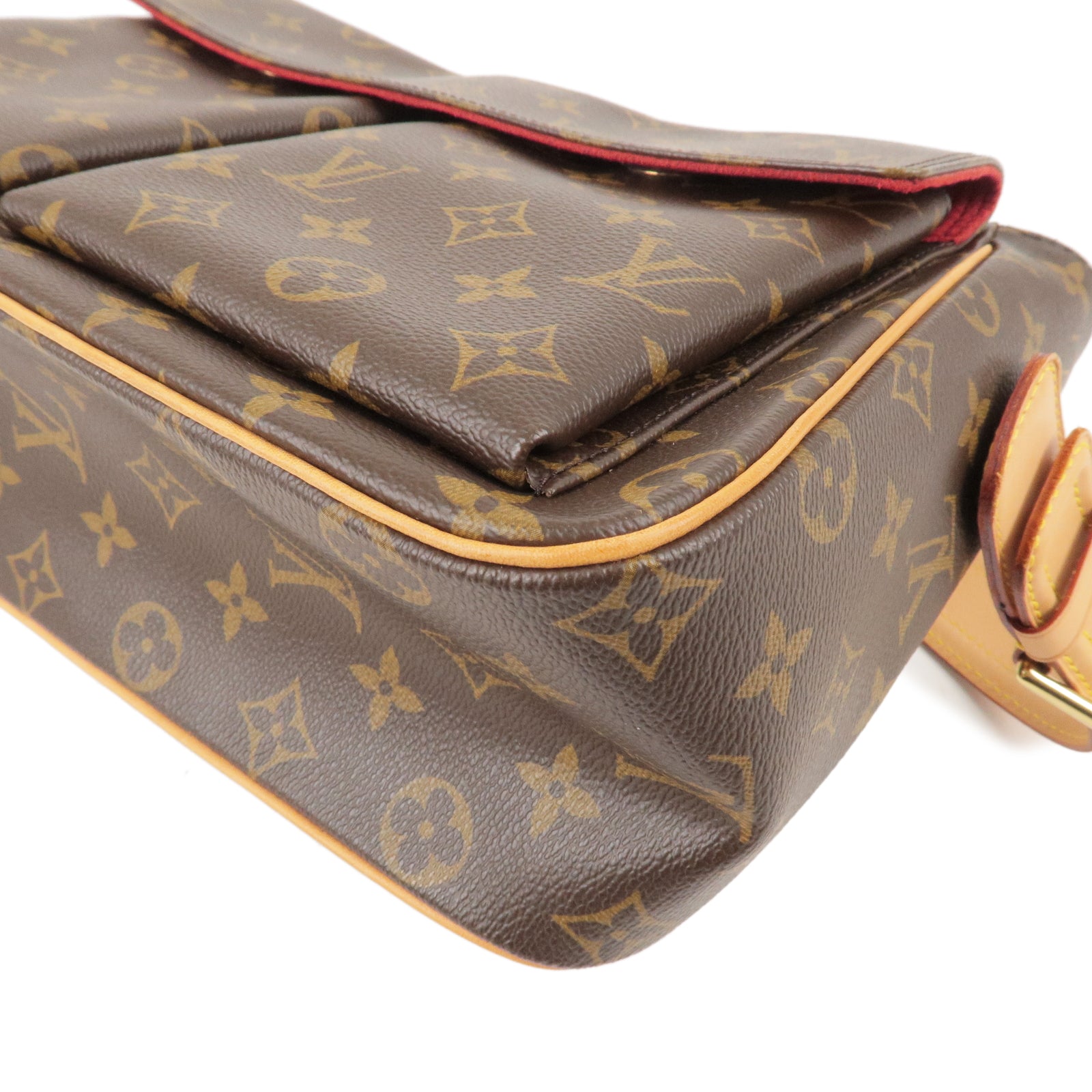 LOUIS VUITTON Louis Vuitton Monogram Vibasite GM Brown M51163 Women's  Canvas Handbag