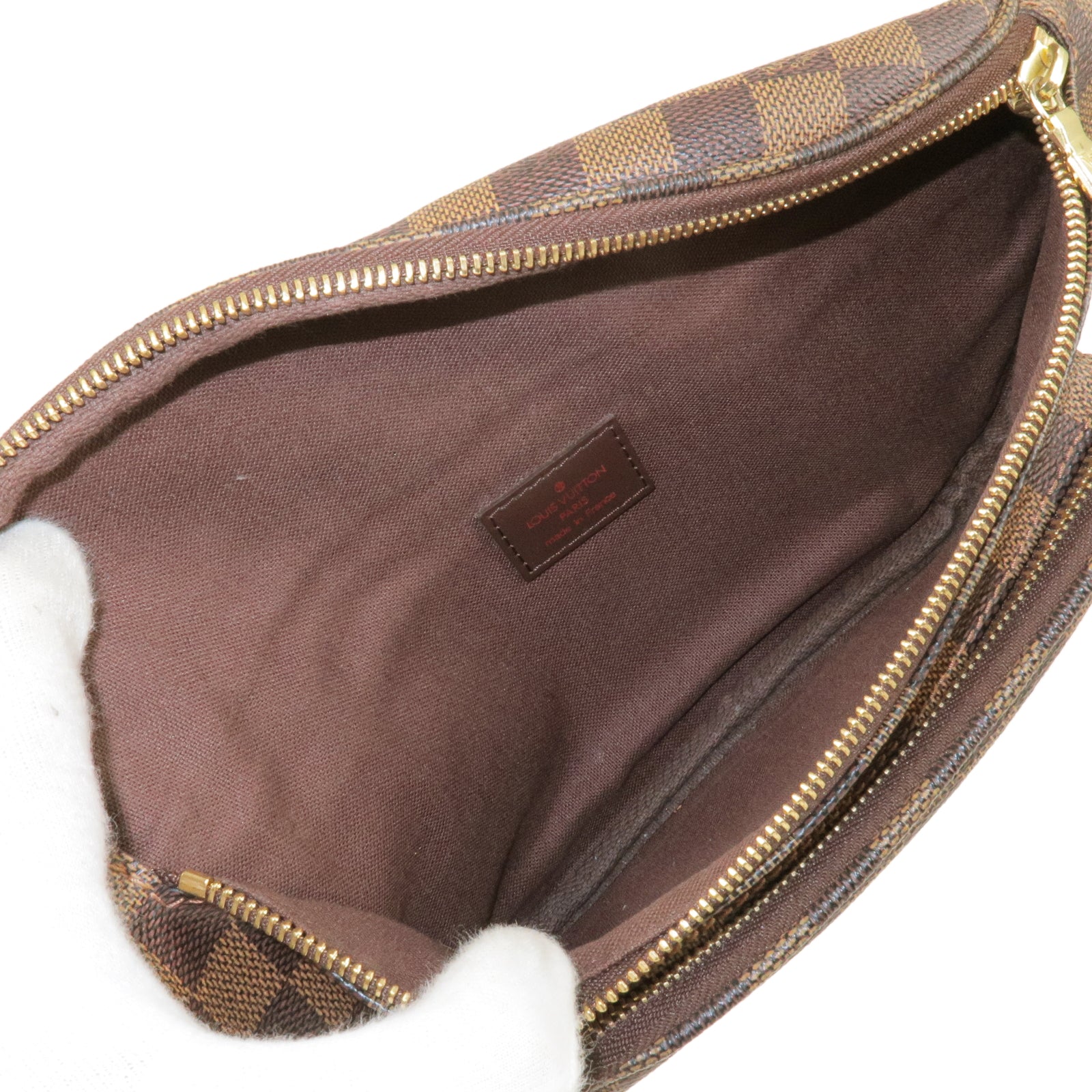 Louis Vuitton Damier Ebene Pochette Melville Crossbody Bag