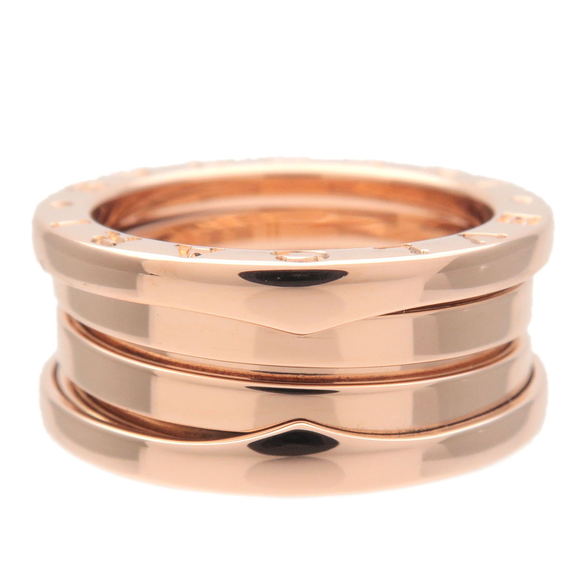 BVLGARI-B-zero1-3-Band-Ring-K18-750-Rose-Gold-#51-US5.5-EU51 – dct