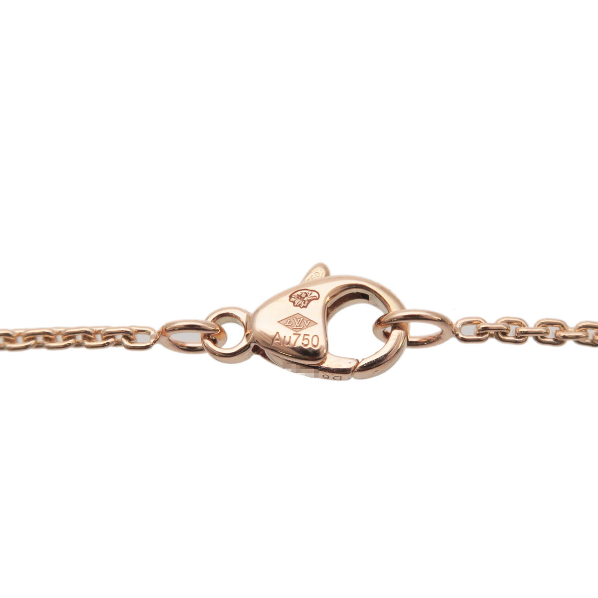 Louis Vuitton Idylle blossom lv pendant, yellow gold and diamond (Q93626)