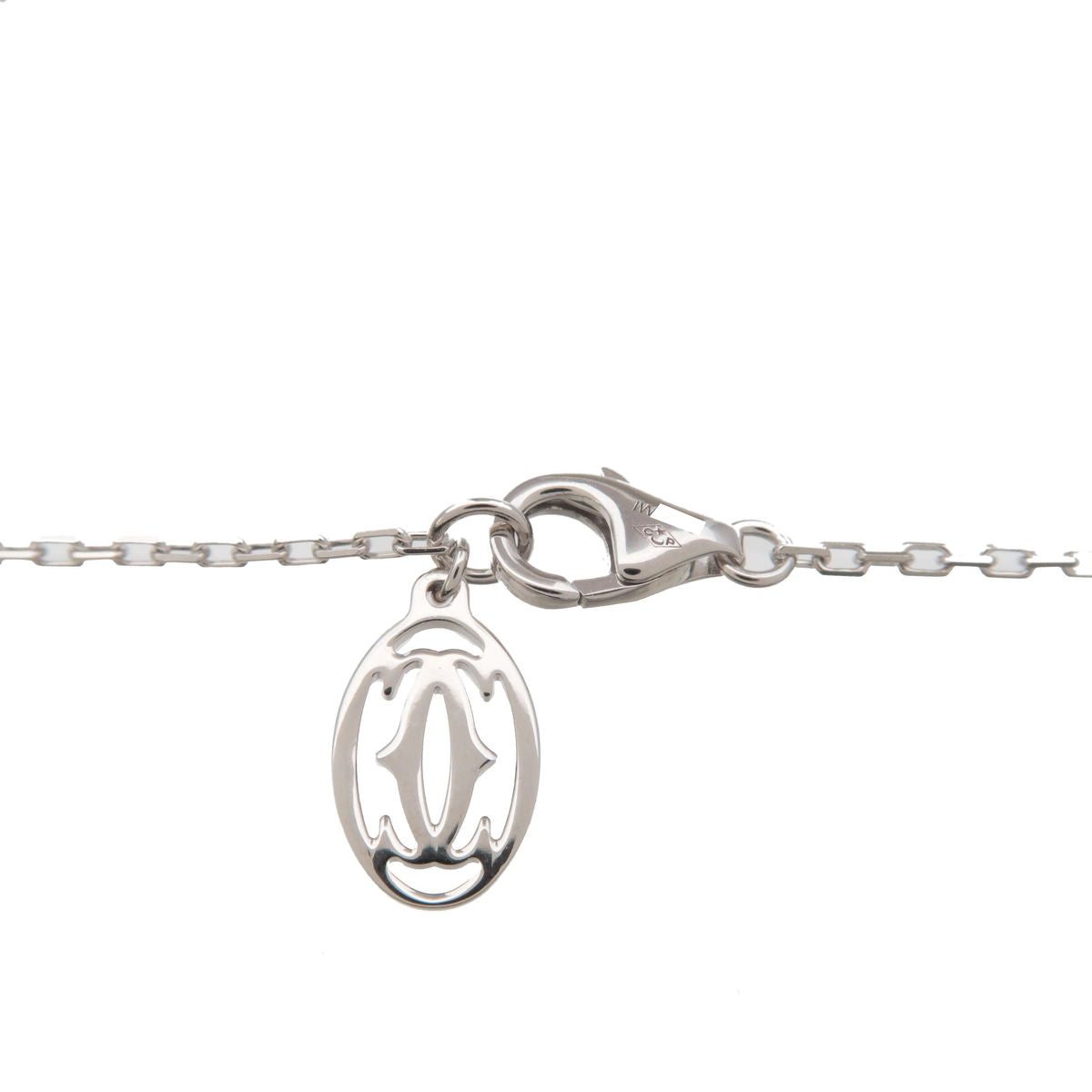 Cartier Diamants Legers SM 1P Diamond Necklace 0.09ct K18 750WG