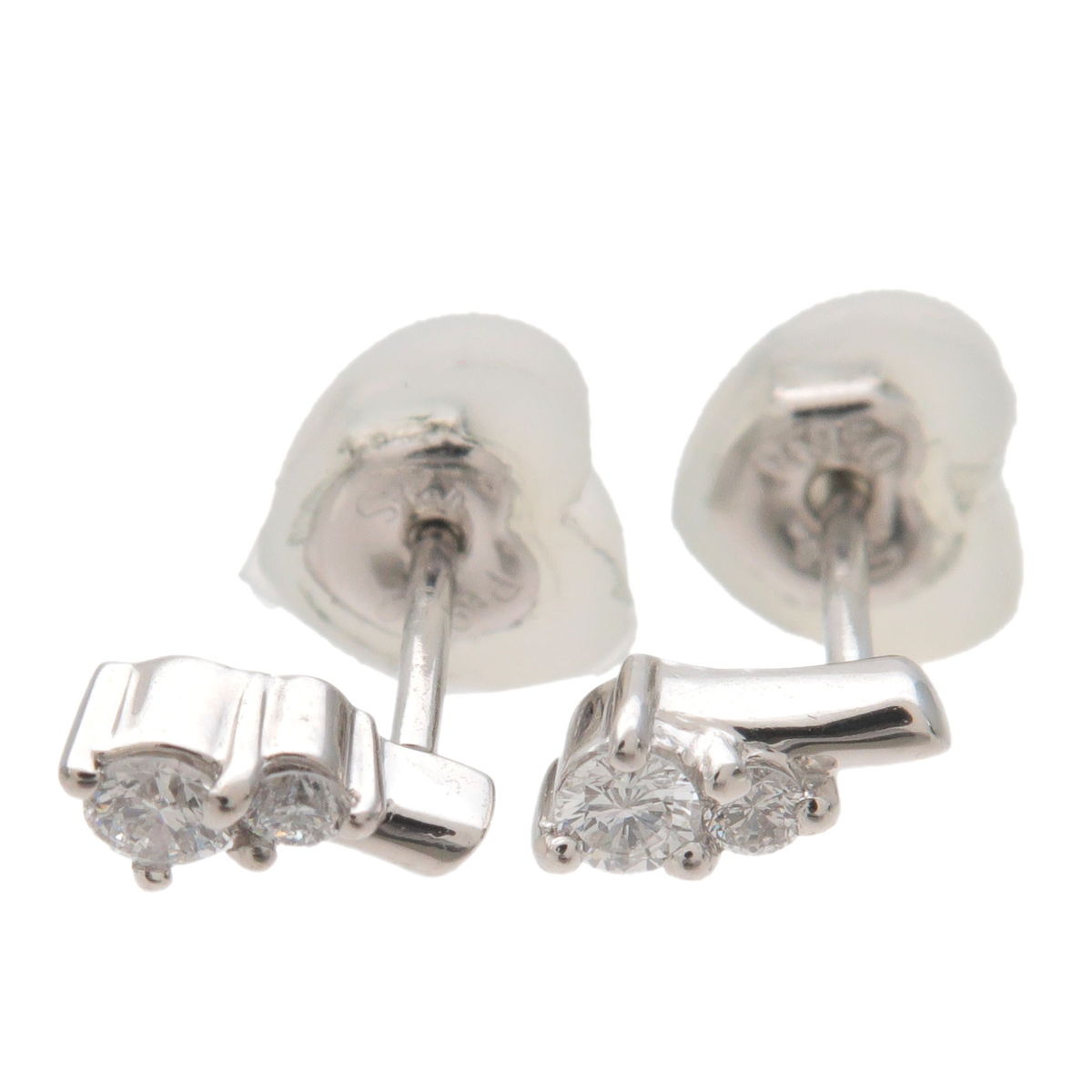 STAR-JEWELRY-2P-Diamond-Earrings-0.50ctx2-PT950-Platinum