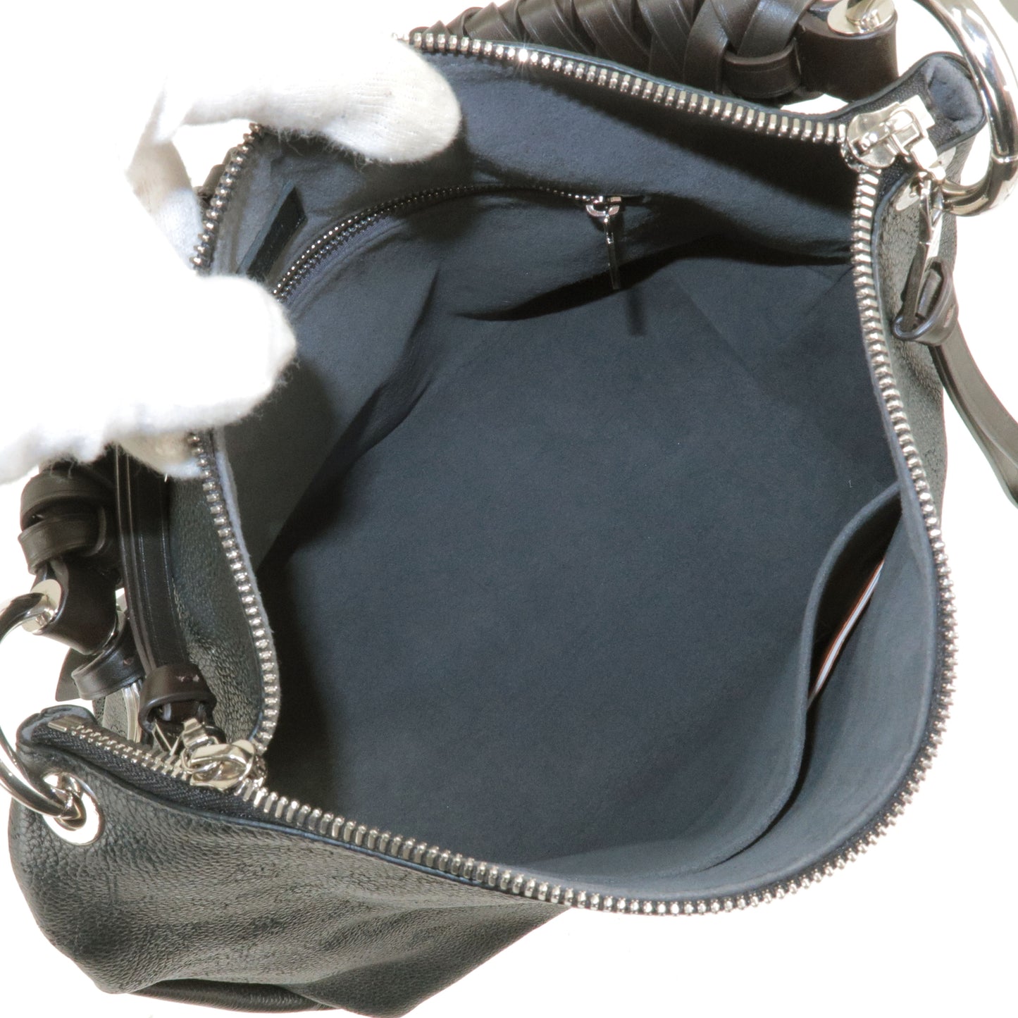 Louis Vuitton Monogram Mahina Beaubourg Hobo Shoulder Bag M56073