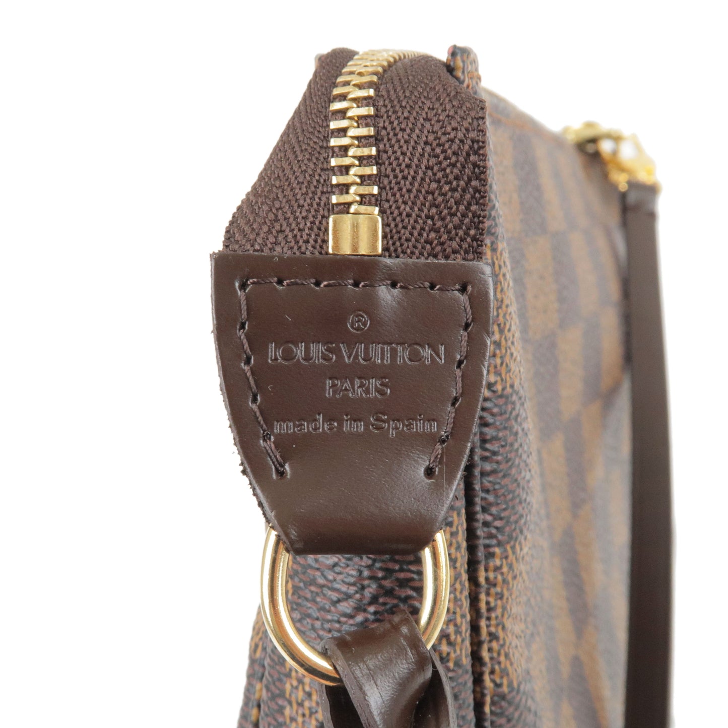 Louis Vuitton Damier Pochette Accessoires Pouch Hand Bag N51985