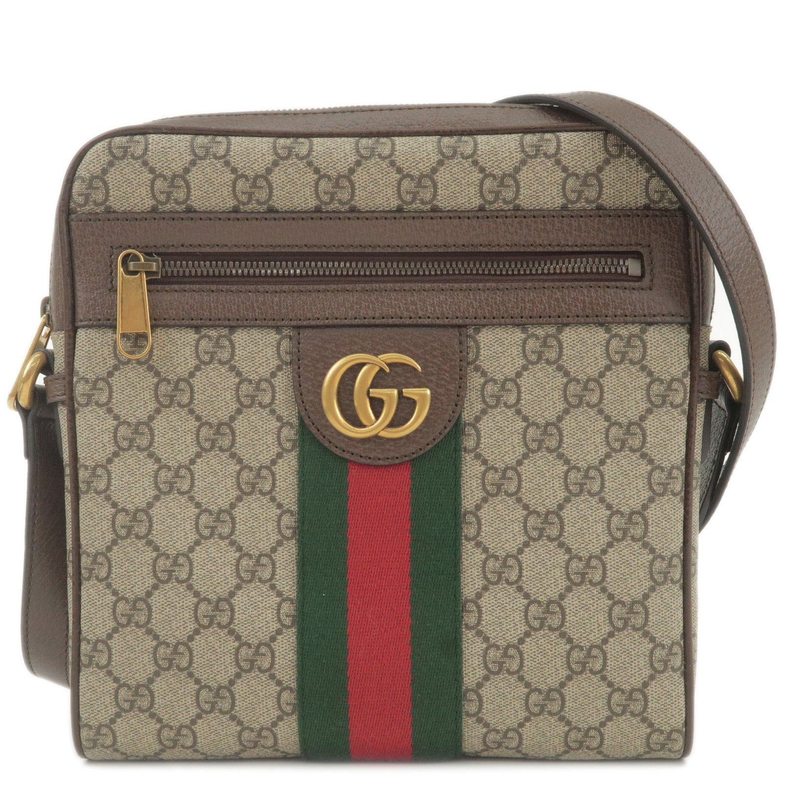 Gucci Ophidia Small GG Canvas Messenger Bag Beige 547926