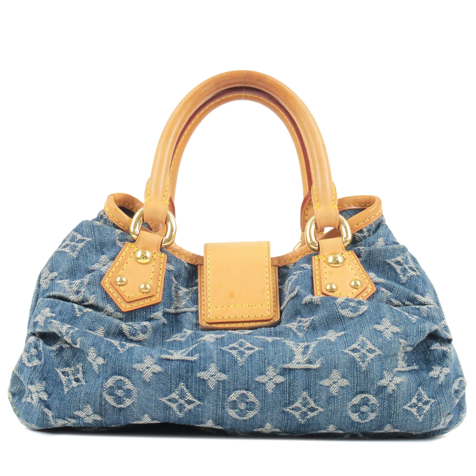 Louis Vuitton LV Vintage Pleaty Denim Shoulder Bag, Luxury, Bags