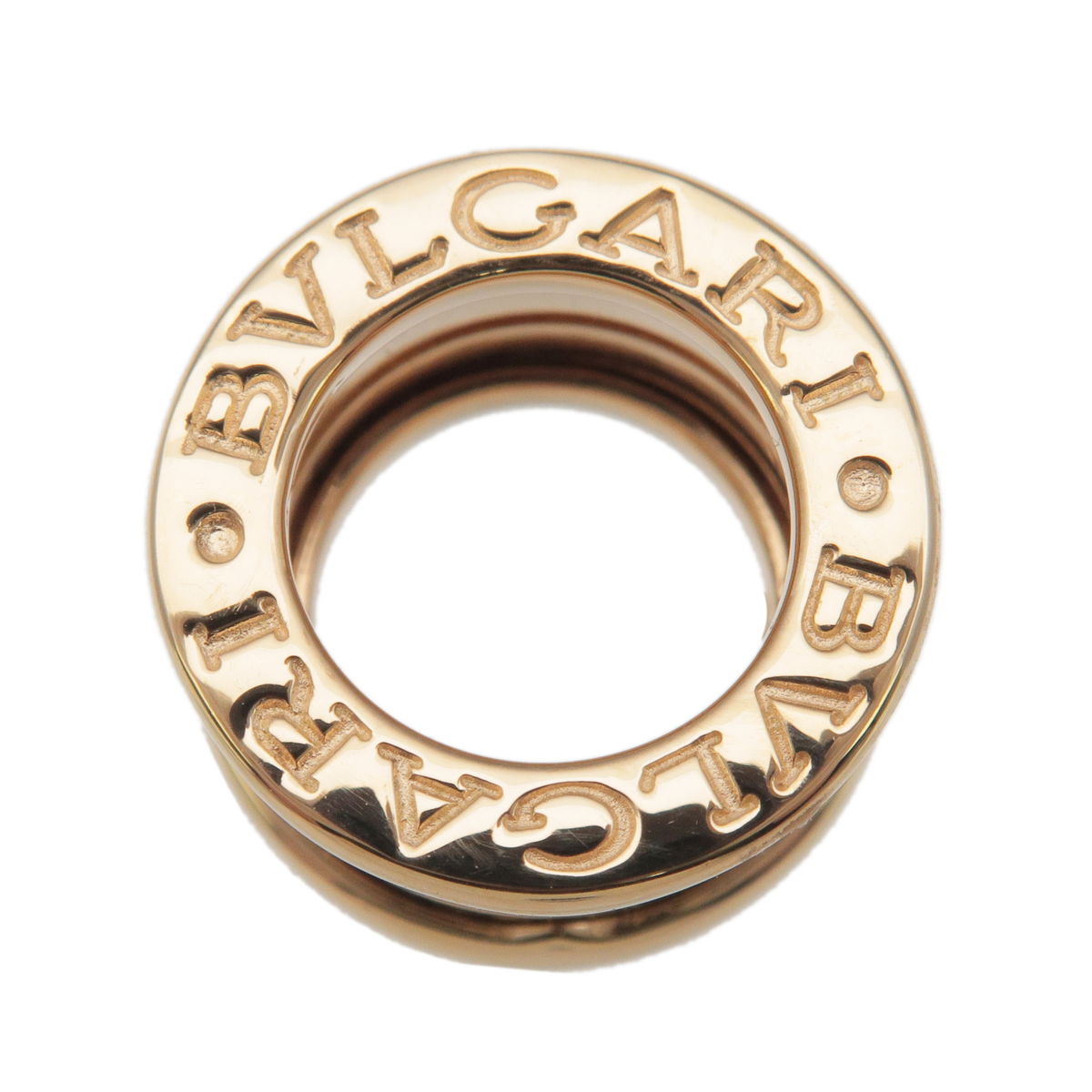 BVLGARI B-zero1 Necklace Pendant Top Charm K18 750 Yellow Gold