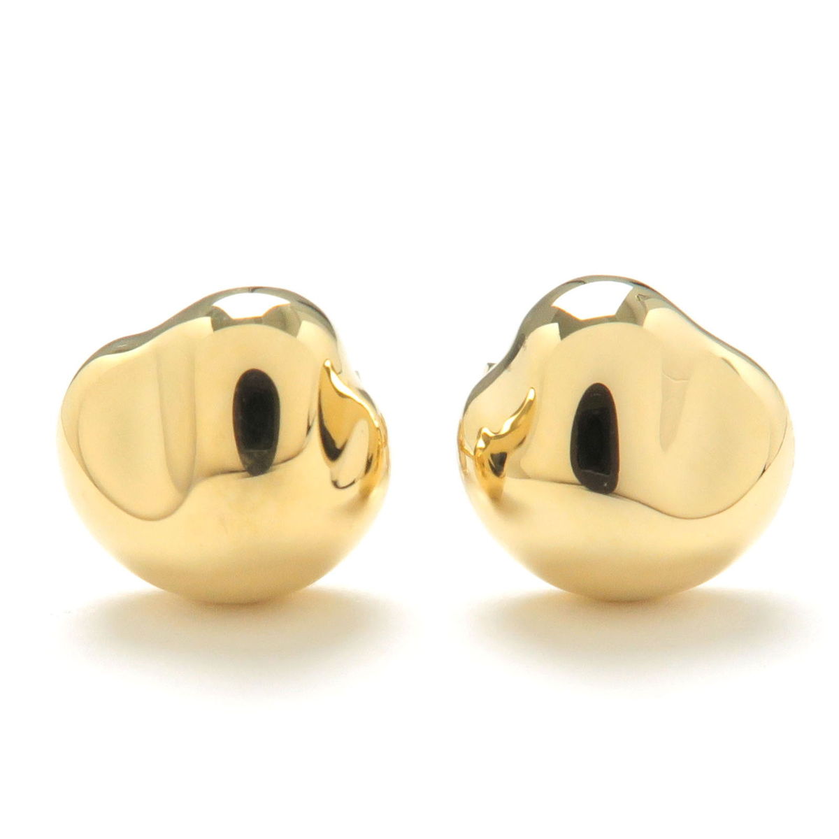 Tiffany&Co.-Tiffany-Nugget-Earrings-K18YG-750YG-Yellow-Gold