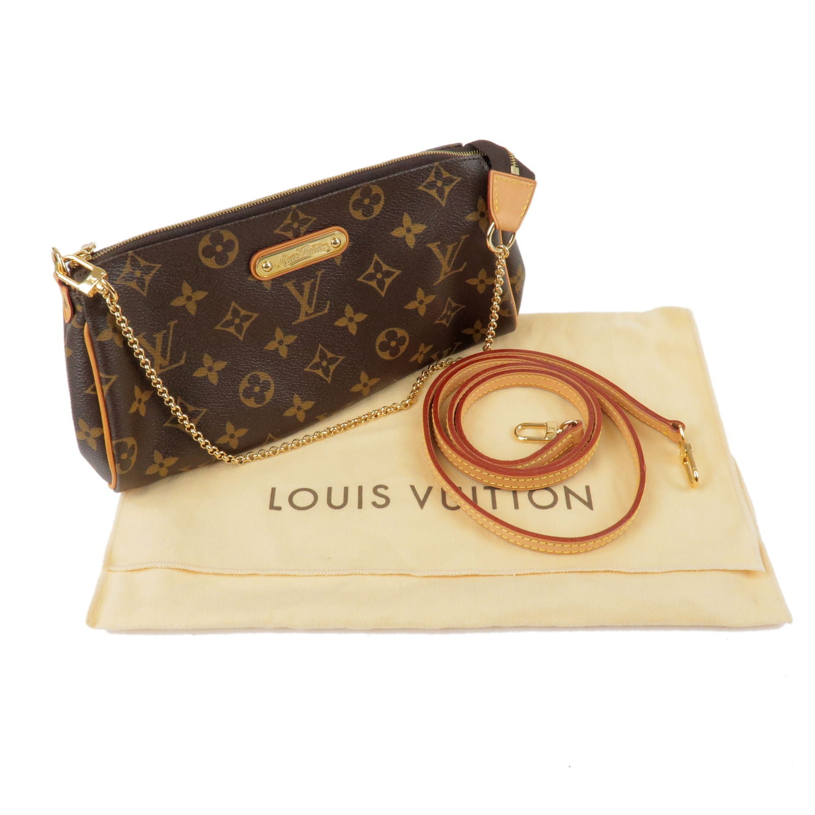 Louis Vuitton Monogram Eva M95567 Women's Shoulder Bag Monogram