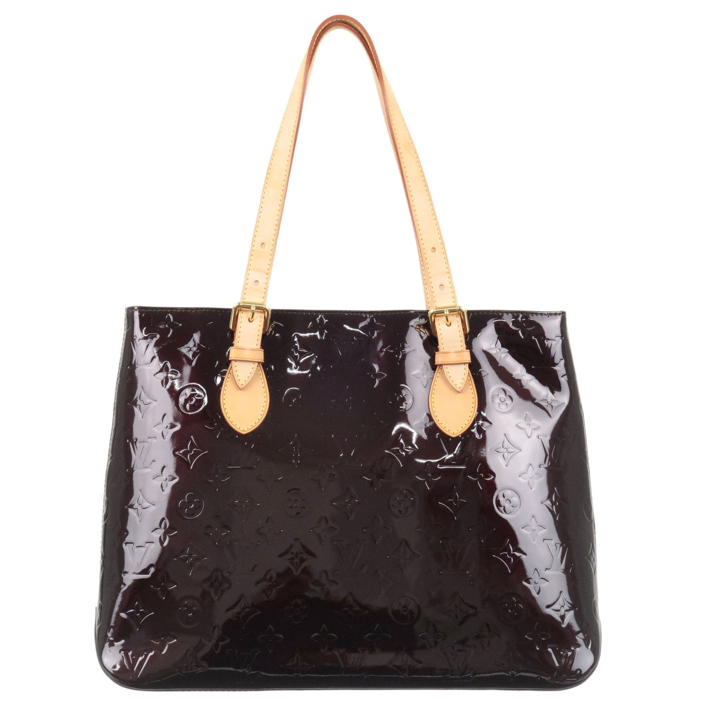 Louis Vuitton Monogram Vernis Brentwood Tote Bag Hand Bag M91994