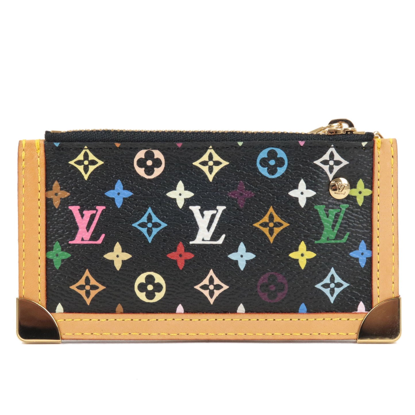 Louis Vuitton Monogram Multi Color Pochette Cles M92654