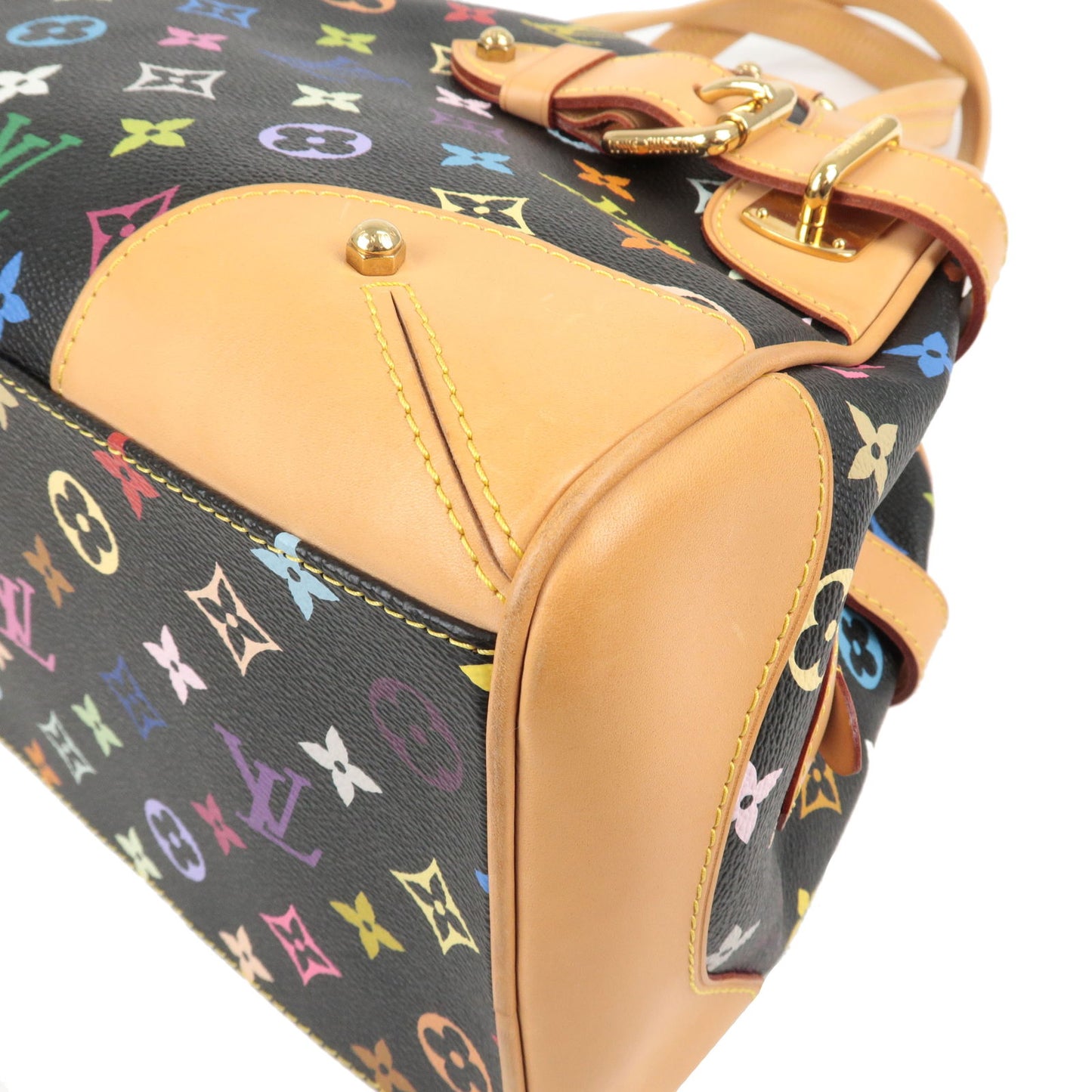 Louis Vuitton Monogram Multi Color Claudia Hand Bag M40194
