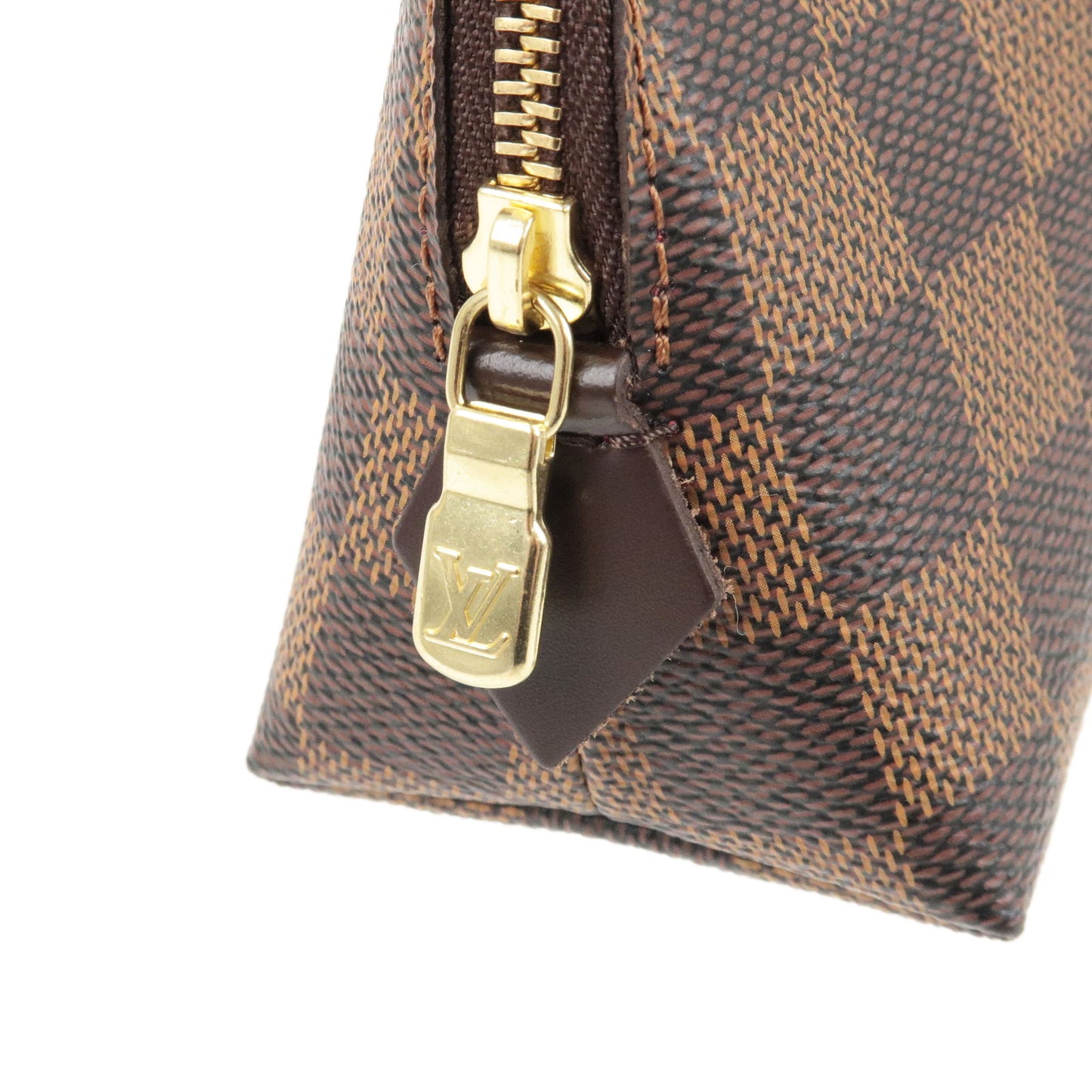 Louis Vuitton Damier Pochette Cosmetic Bag Mini Pouch N47516
