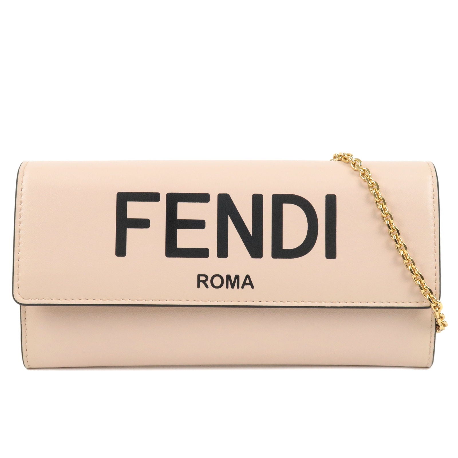 FENDI-Leather-Chain-Wallet-WOC-Long-Wallet-Light-Pink-8M0365 –  dct-ep_vintage luxury Store