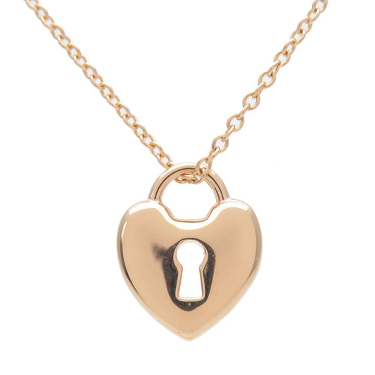 Tiffany&Co.-Heart-Lock-Mini-Necklace-K18PG-Rose-Gold