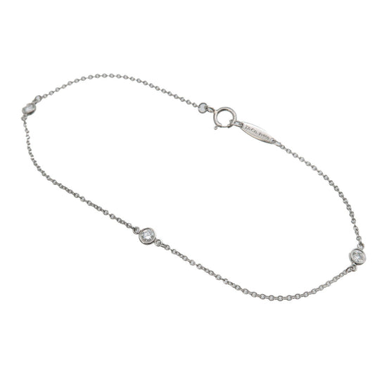Tiffany&Co.-By-the-Yard-3P-Diamond-Bracelet-0.05ct-Platinum