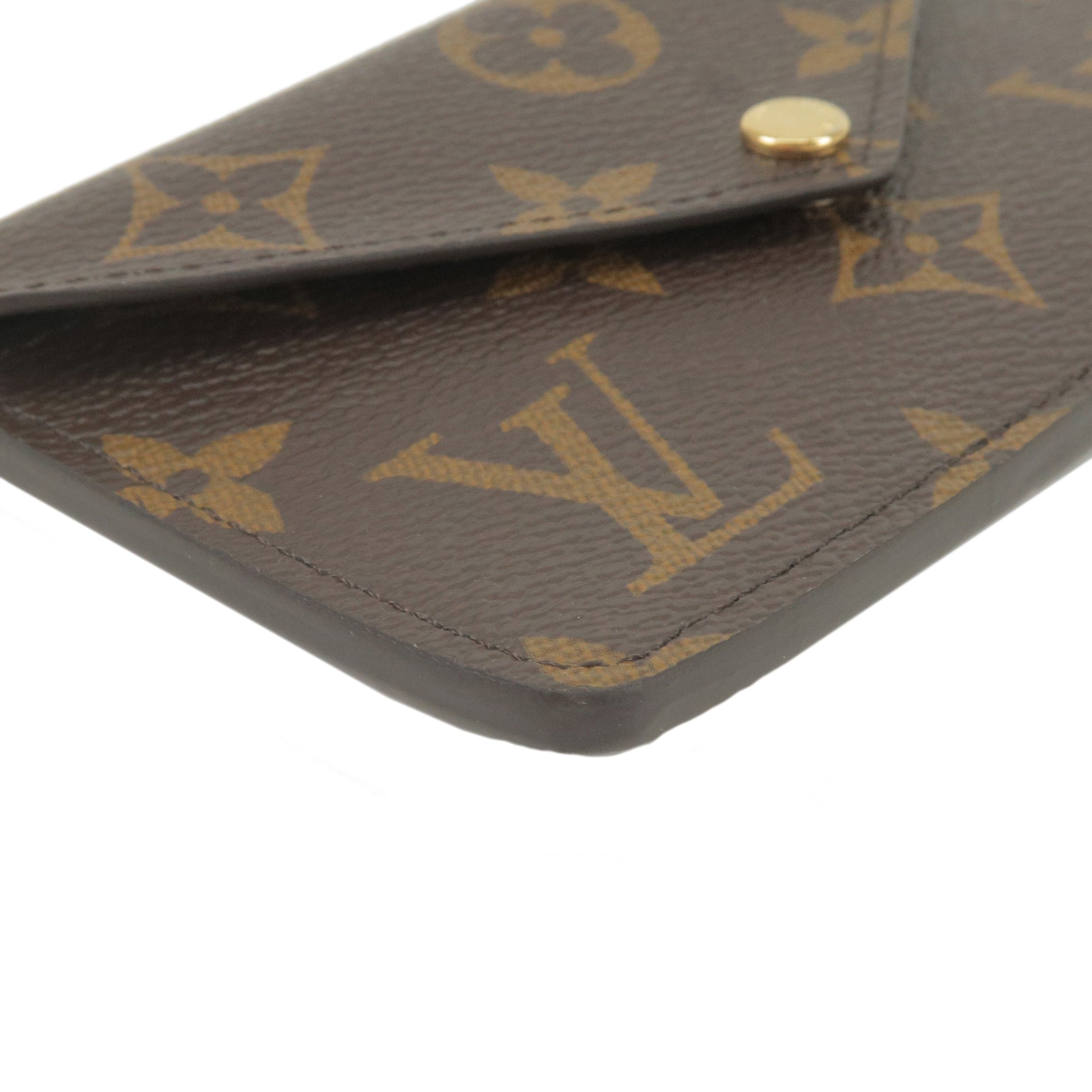 Pre-owned Louis Vuitton Card Holder Recto Reverso Monogram