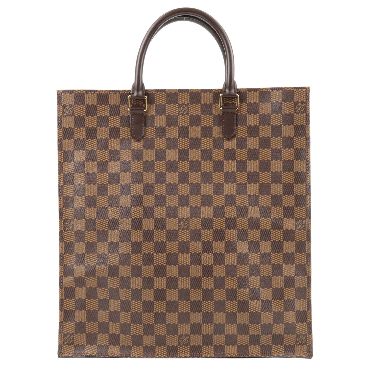 Louis-Vuitton-Damier-Ebene-Sac-Pla-Tote-Bag-Hand-Bag-N51140