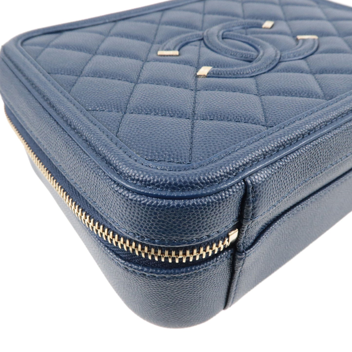 REDUCED PRICE] Chanel Filigree Vanity Case A93343, Women's Fashion