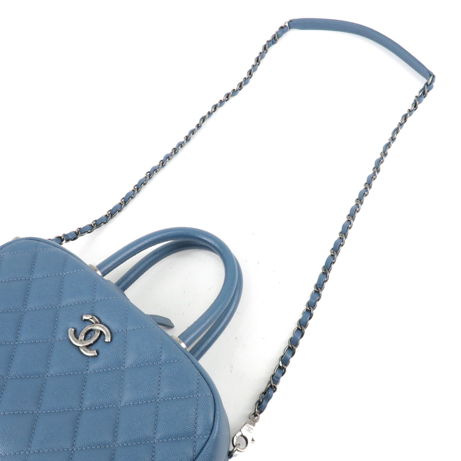 Skin - 2Way - ep_vintage luxury Store - Bag - Blue – dct - Bag - CHANEL -  Shoulder - Hand - Chain - Chanel Patent Fuchsia Medium Classic Flap Bag -  Caviar