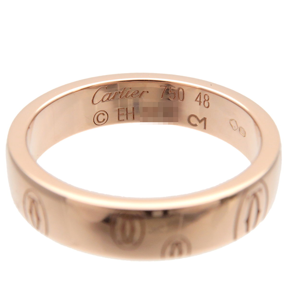 Cartier Happy Birthday Ring K18PG 750PG Rose Gold #48 US9.5