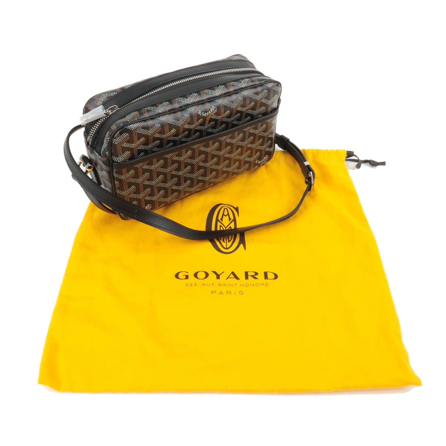 GOYARD-PVC-Leather-Shoulder-Bag-Crossbody-Bag-White – dct