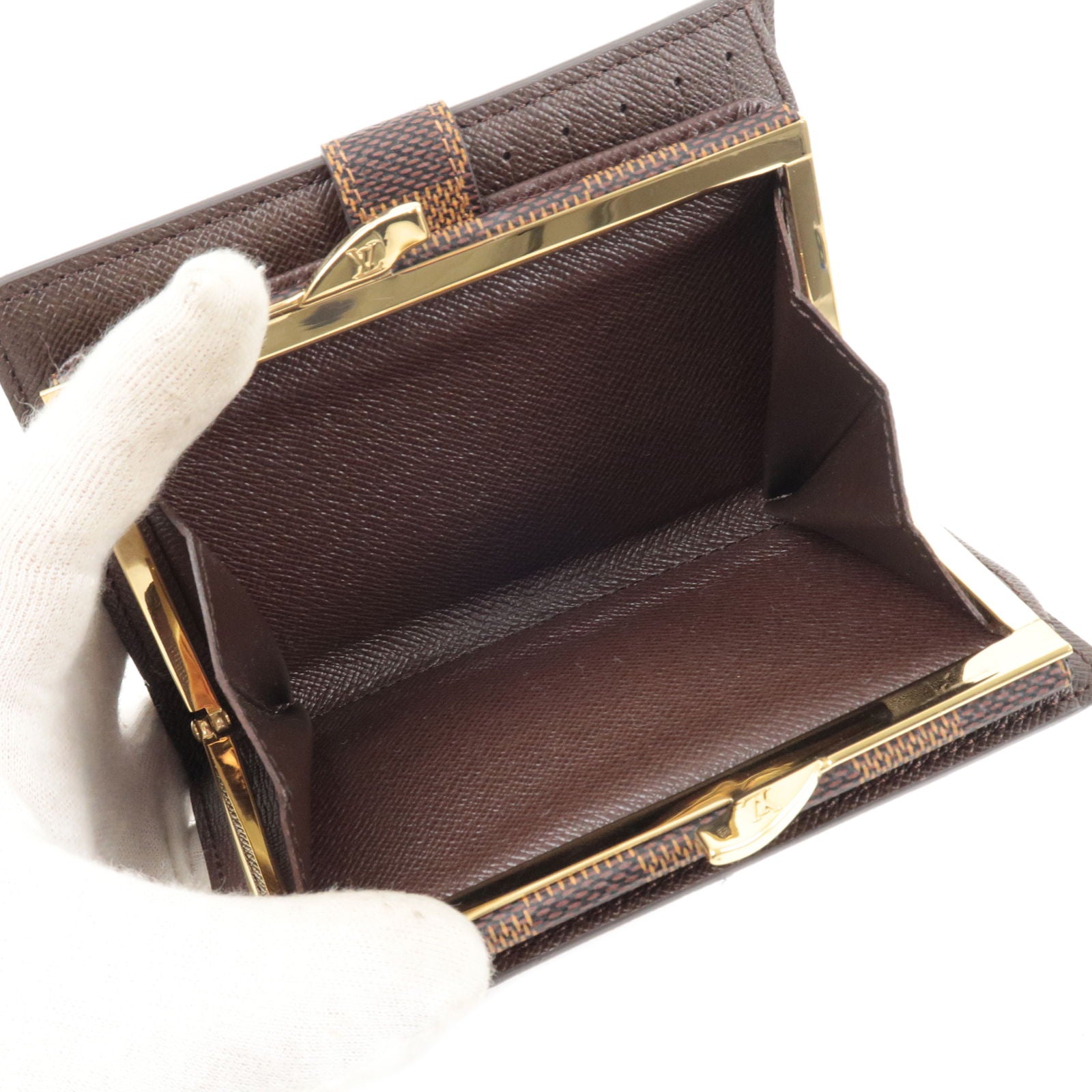 Louis Vuitton Monogram French Kiss-Lock Wallet - A World Of Goods