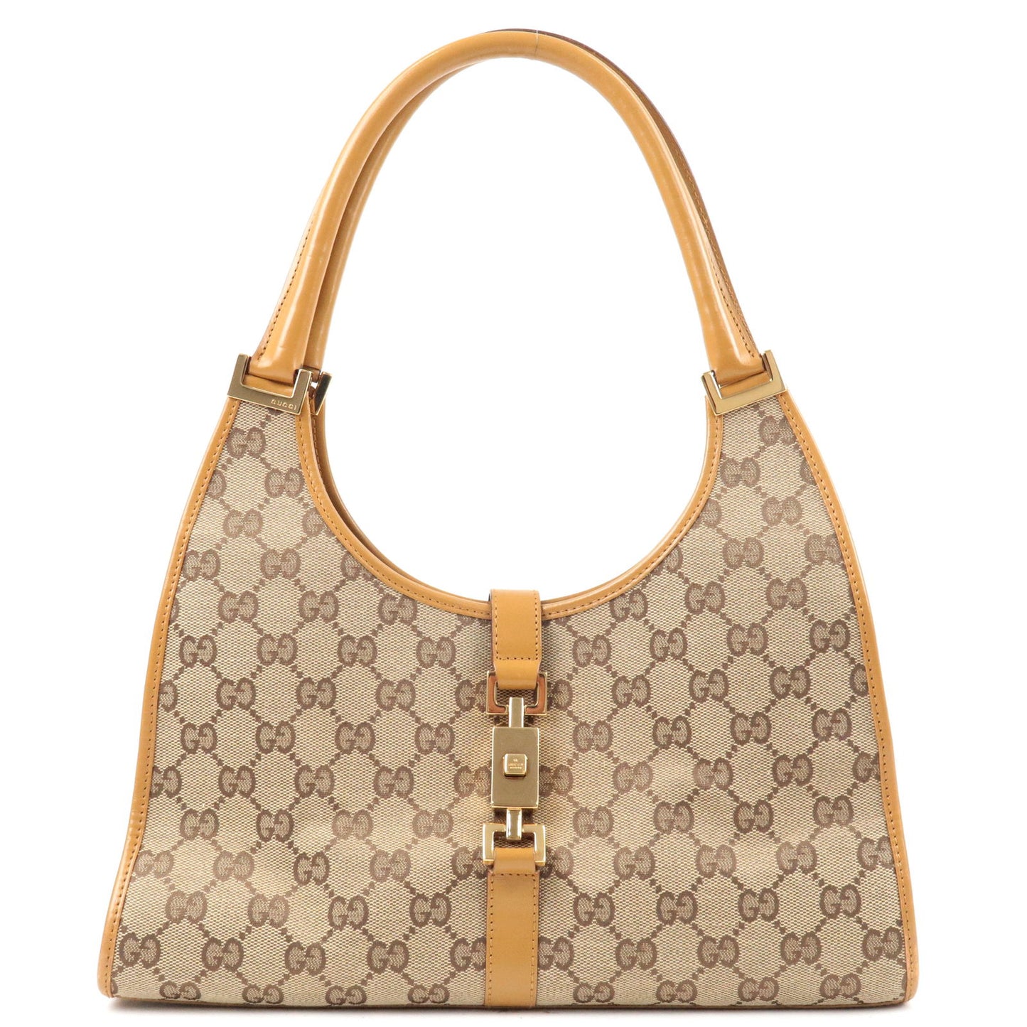 GUCCI-Jackie-GG-Canvas-Leather-Shoulder-Bag-Light-Brown-002.1067 –  dct-ep_vintage luxury Store