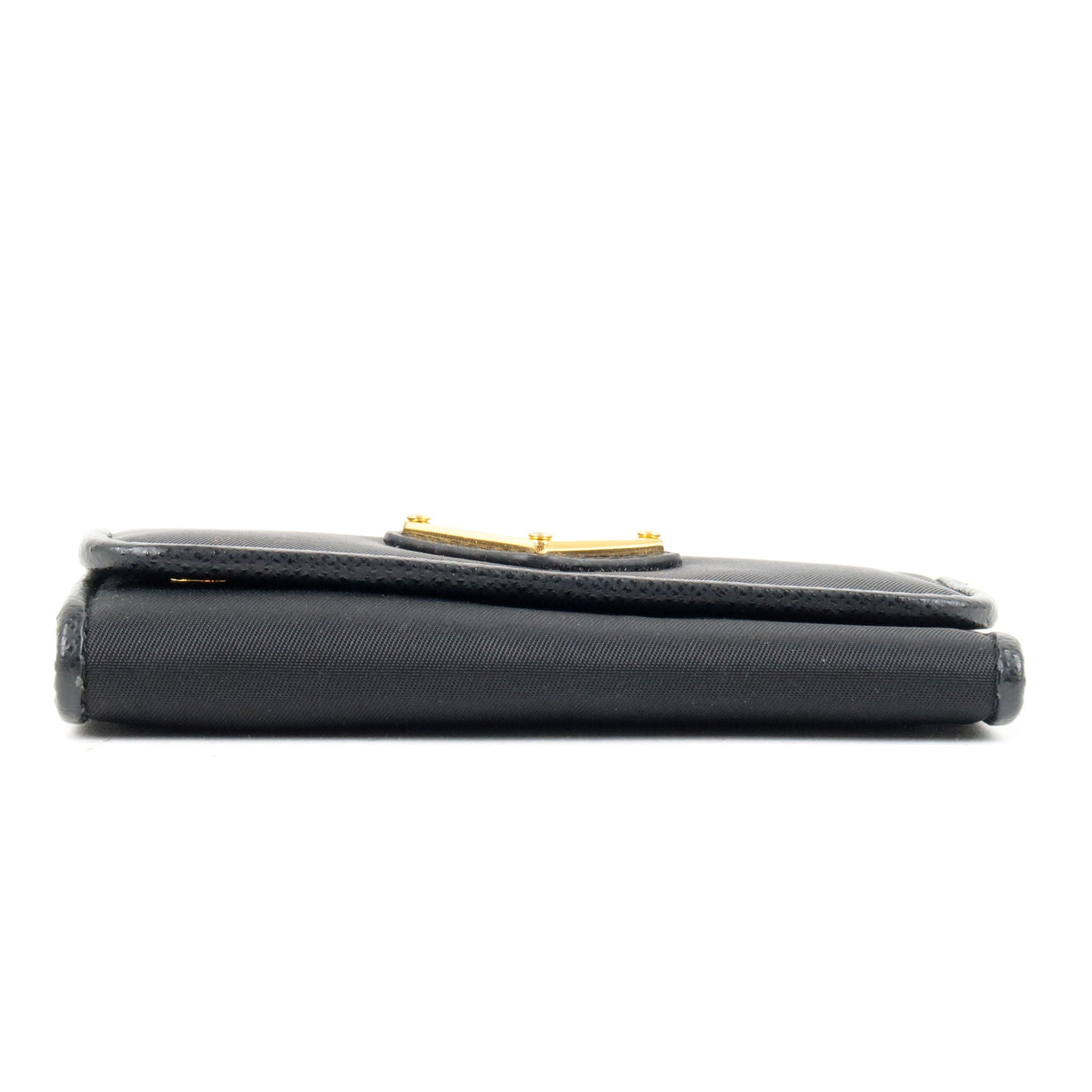 PRADA-Logo-Leather-Pencil-Case-Pen-Case-NERO-Black-2KN002 – dct-ep_vintage  luxury Store