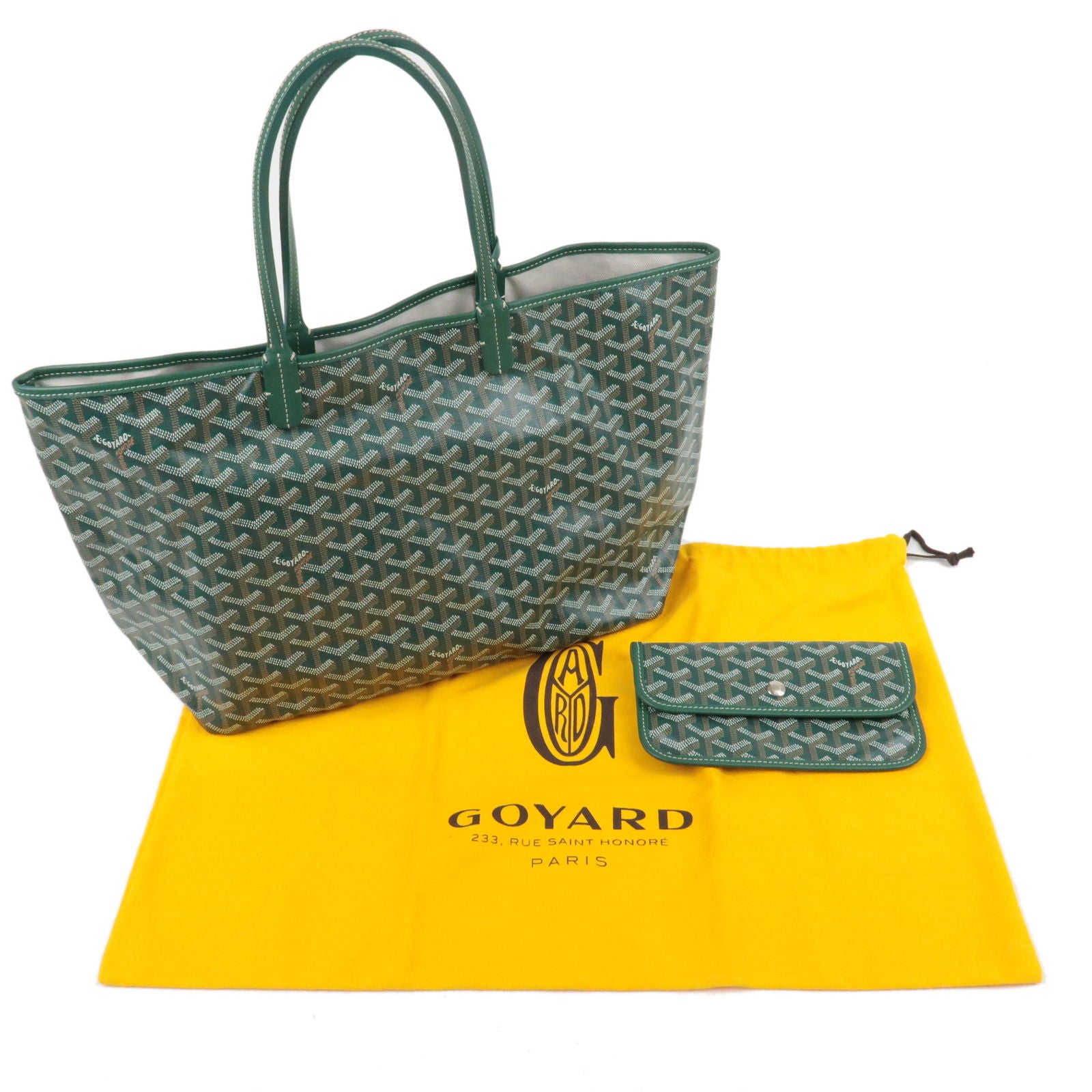 Goyard shop pvc bag