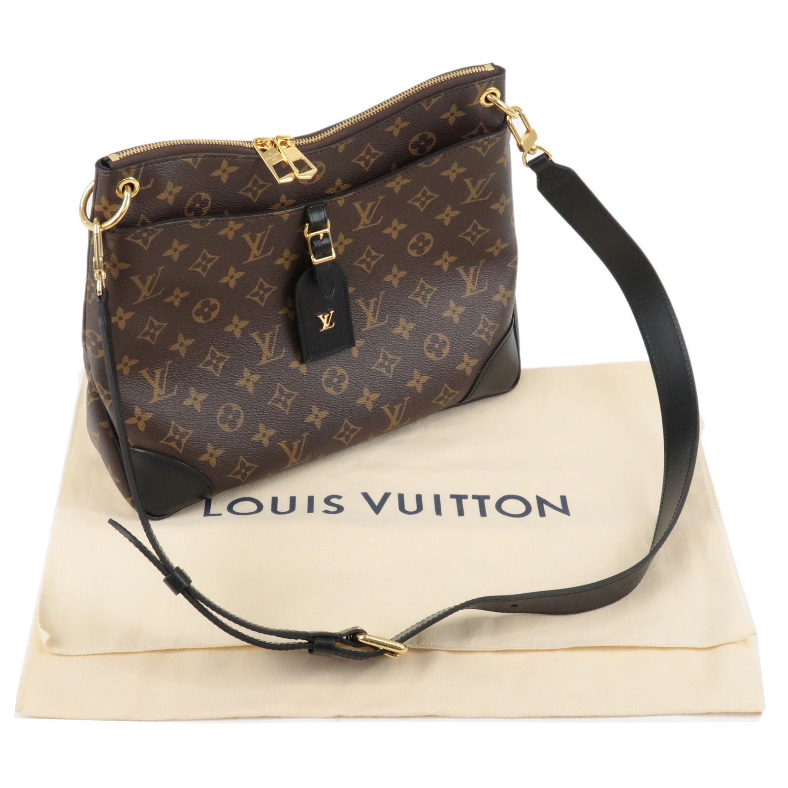 Louis-Vuitton-Monogram-Odeon-NM-MM-Crossbody-Bag-Noir-M45352 – dct